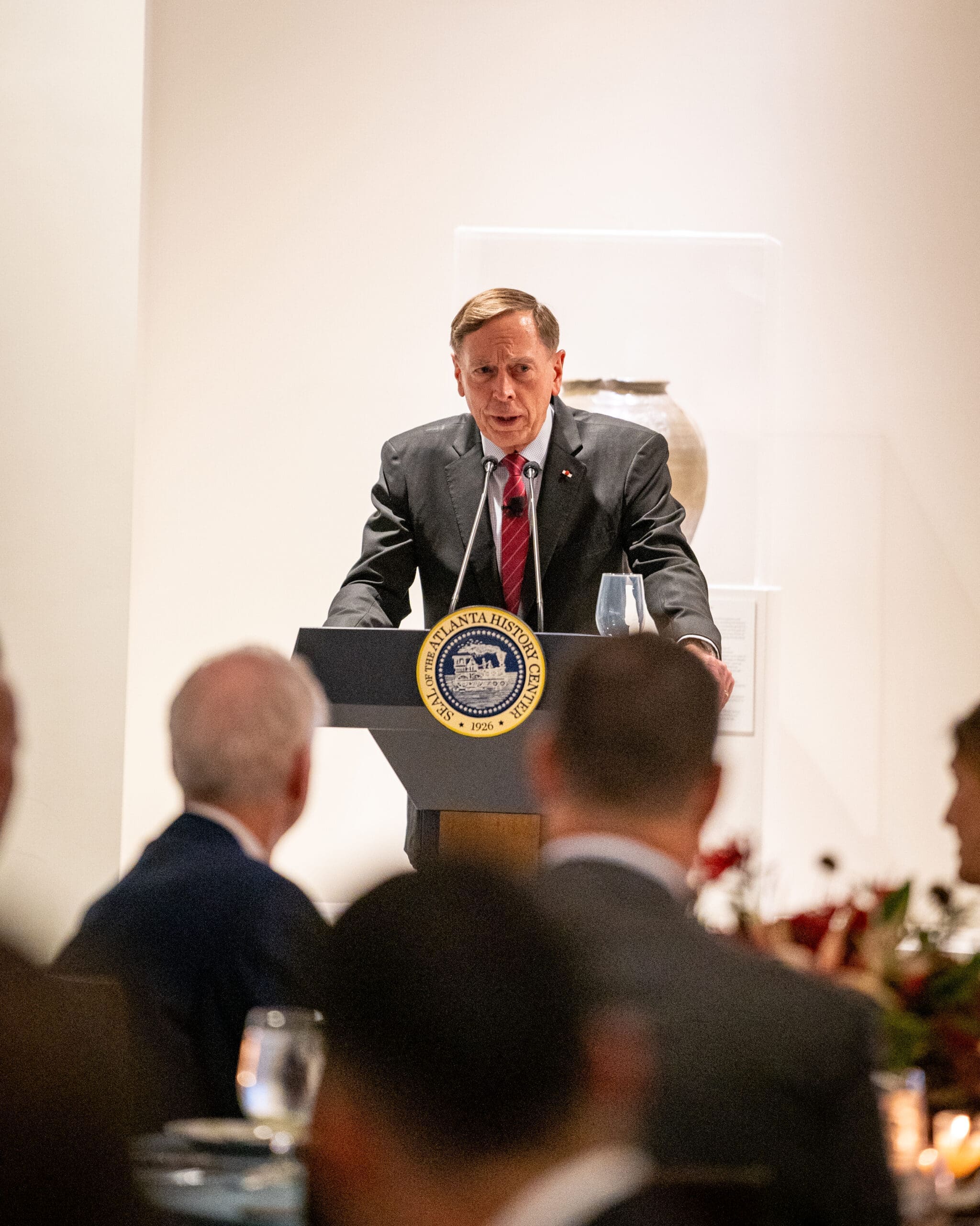 General David Petraeus speaking at ATLVets