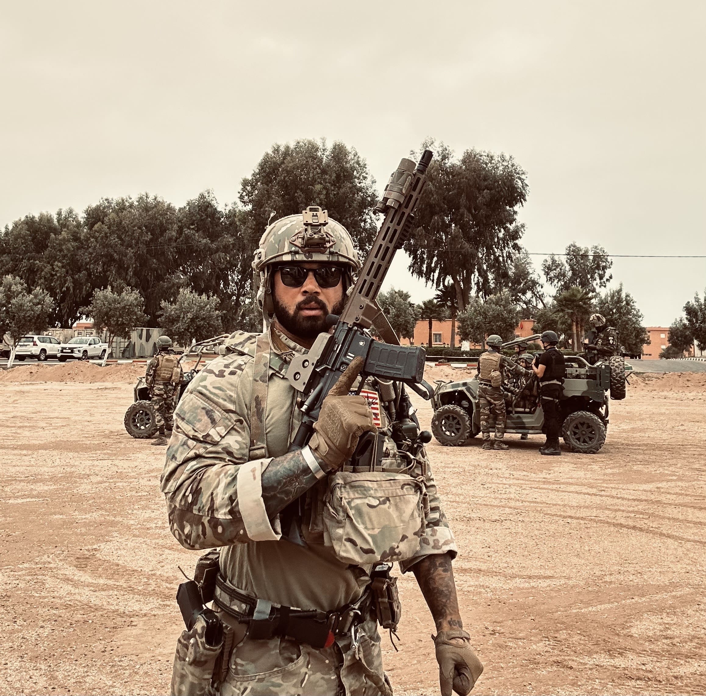 Erik Williams, US Army Special Forces veteran and Purple Heart recipient, founder of Breach the Darkness Initiative, featured at ATLVets Soiree