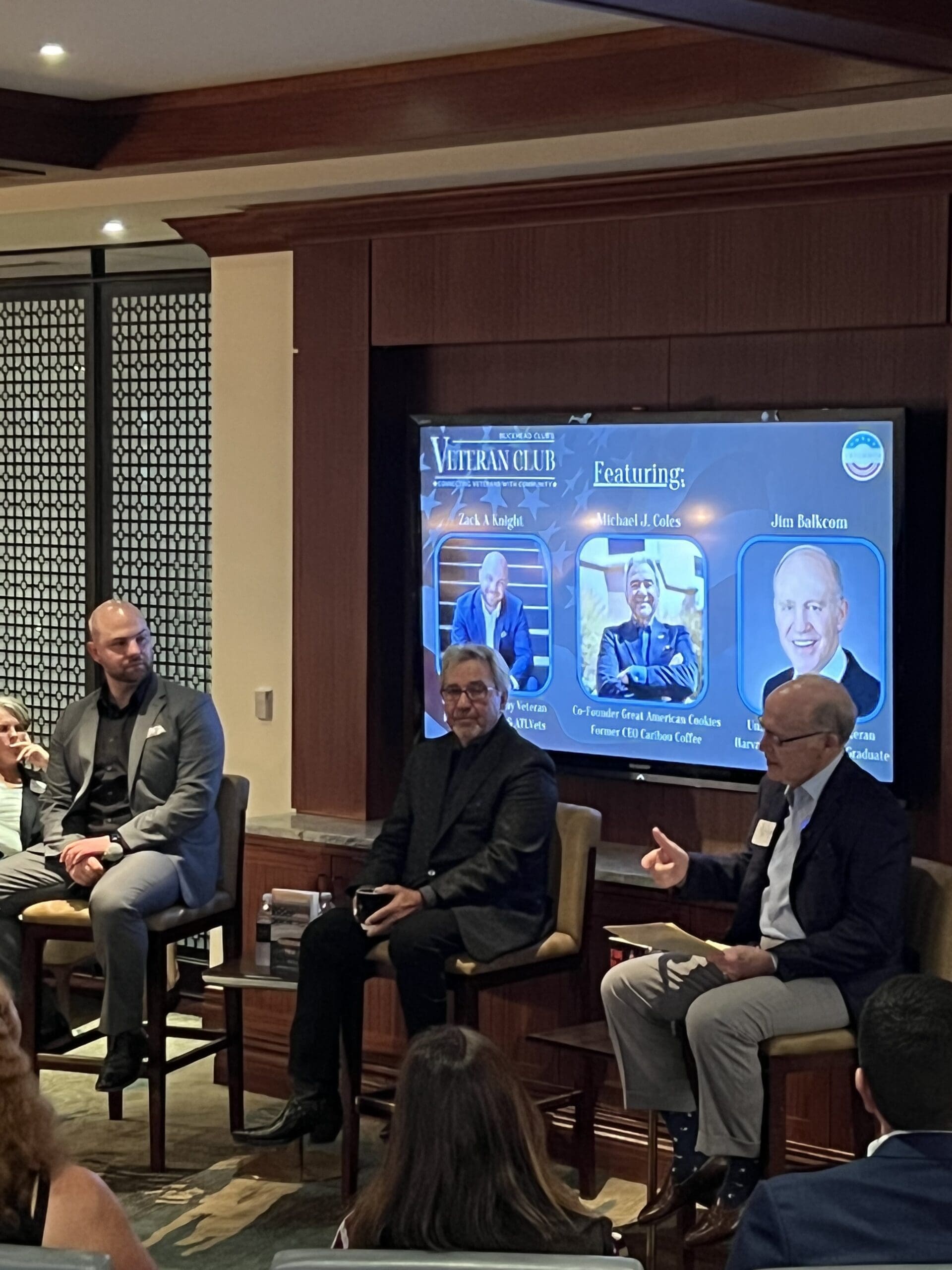 Zack Knight with Michael J. Coles — ATLVets Entrepreneurship Series