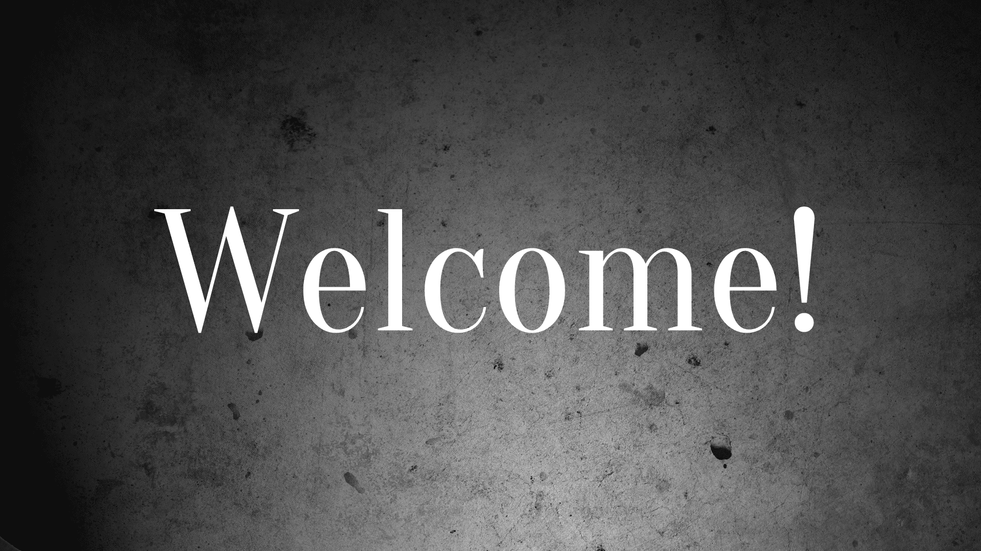 Welcome and Introductions